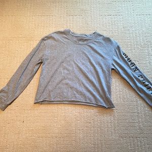 Grey moon child tee shirt